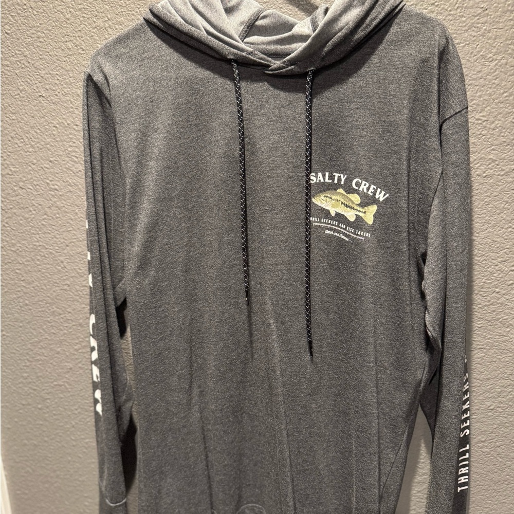 Salty Crew Gray Men's Hoodie Shirt